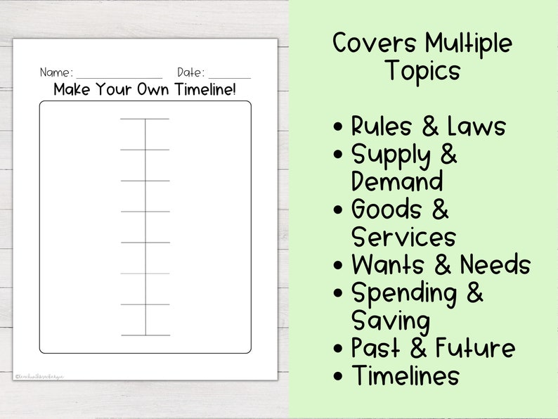 First Grade Social Studies Worksheets Printable Social Etsy