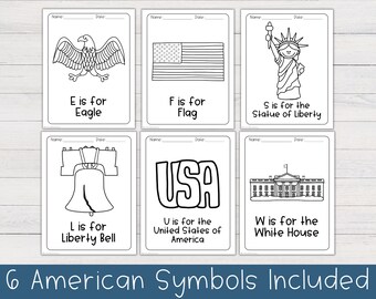 Presidents' Day Worksheets Kindergarten Worksheets - Etsy