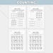 January No Prep Kindergarten Math Worksheets | Winter Math Printables ...