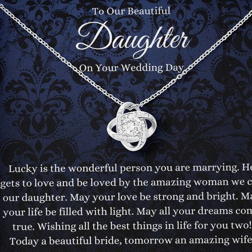 Daughter Wedding Gift From Parents Bride Gift From Mom and Etsy
