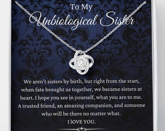 Unbiological Sister Necklace 2025