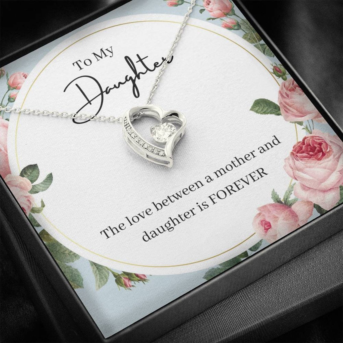 Birthday Gift For Daughter To My Daughter Necklace Present Etsy