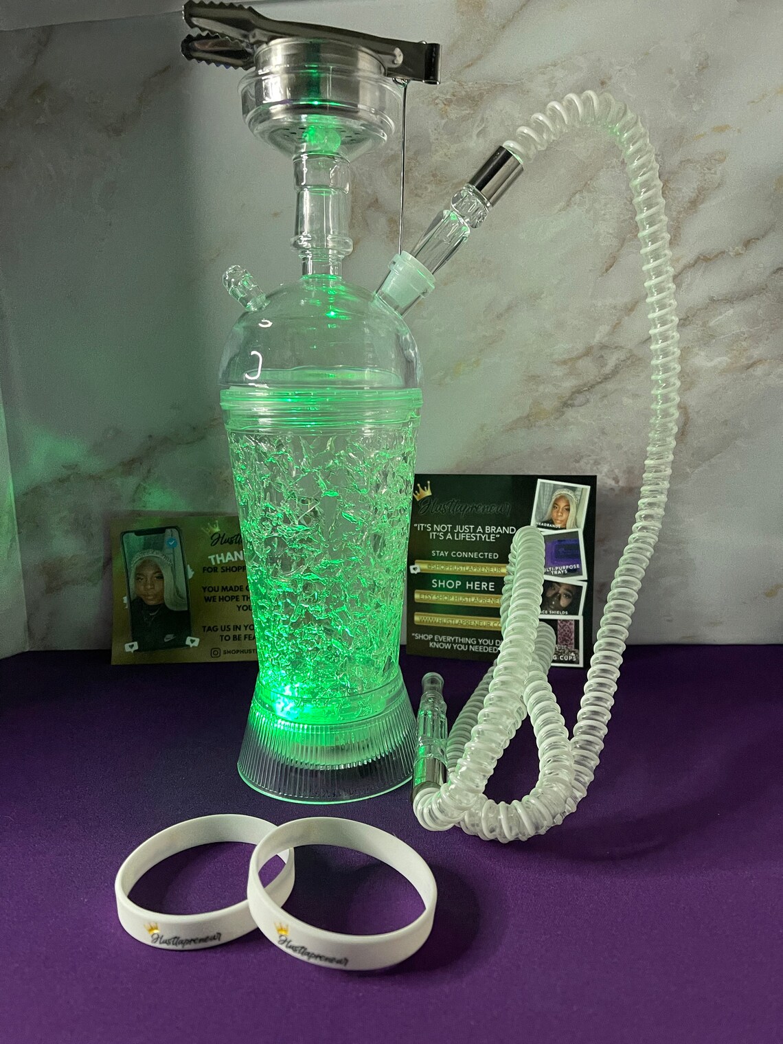 LED Portable HOOKAH Cup Set and Shisha Accessories LED Water Etsy