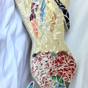 Mermaid Mosaic Wall decor, Large wall Mermaid
