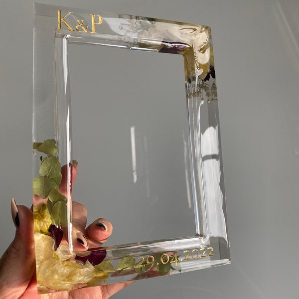 Wedding memory photo frame