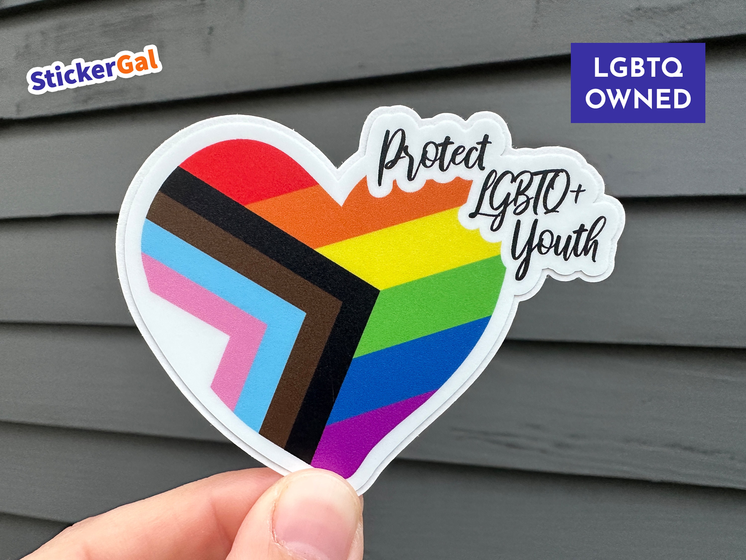 Defender Shield (LGBTQ+) | Sticker