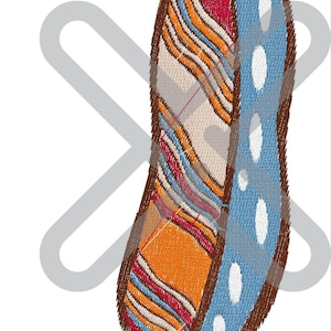 Boho Feather Machine Embroidery File