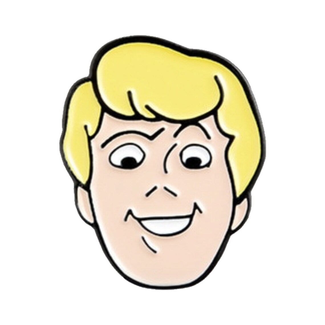 Fred Jones Cute Scooby Doo Soft Enamel Pin - Etsy