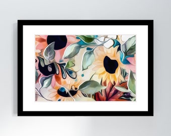 Xander Folly 2 • Limited Edition Hand Painted Botanical Finished Artwork • Museum Quality Framed Fine Art Print (Signed + Ready to Hang!)