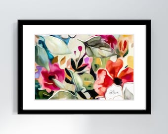 Xander Folly 1 • Limited Edition Hand Painted Botanical Finished Artwork • Museum Quality Framed Fine Art Print (Signed + Ready to Hang!)