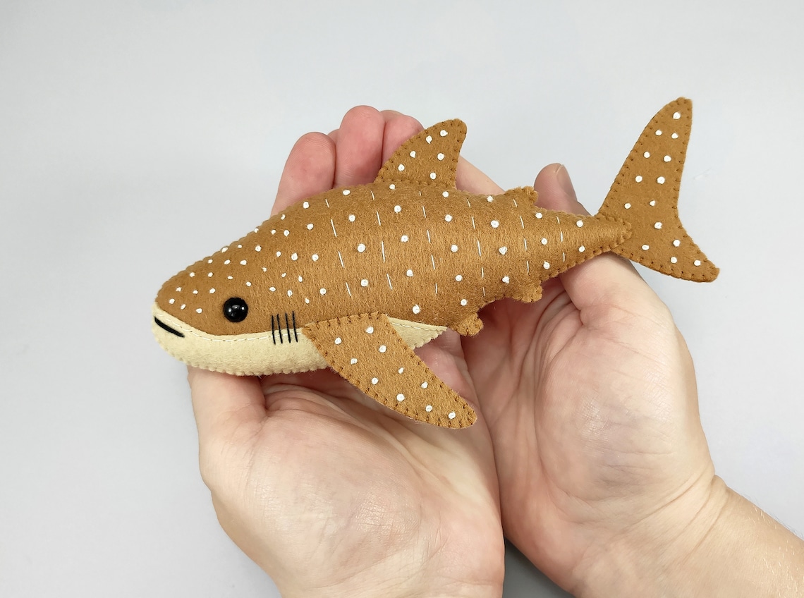 Whale shark pattern easy sewing projects for beginners | Etsy