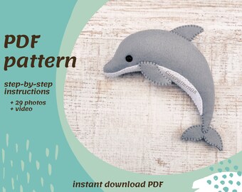 free dolphin sewing pattern