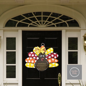 Burlap Turkey Door Hanger