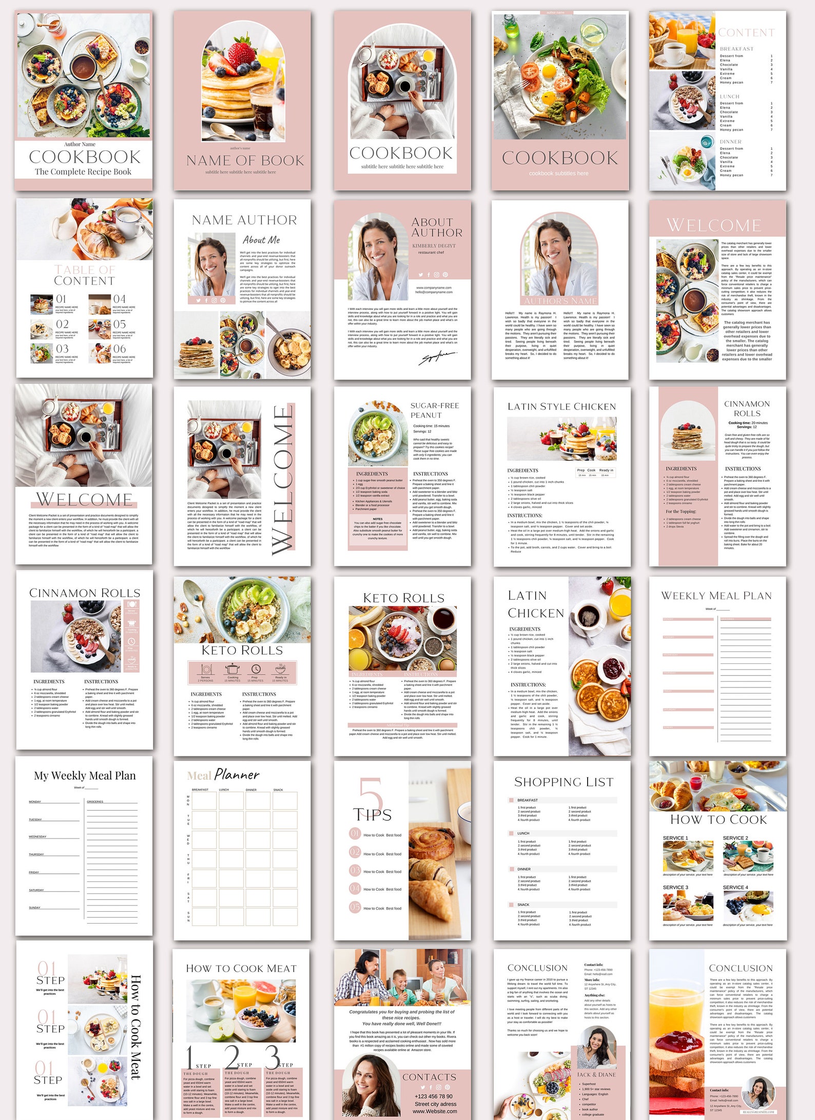 family-cookbook-template