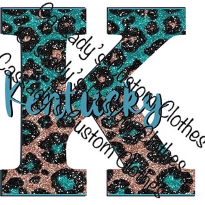 Kentucky Blue Cheetah Sublimation PNG File