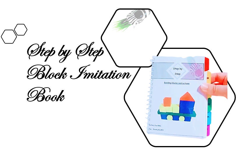 Autism building blocks book childrens learn through Etsy