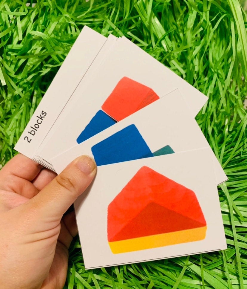 Autism SEN Occupational Therapy Block matching Imitation Etsy