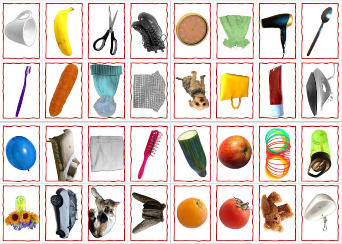 ABA Printable Identical Matching Flashcards Autism Etsy UK