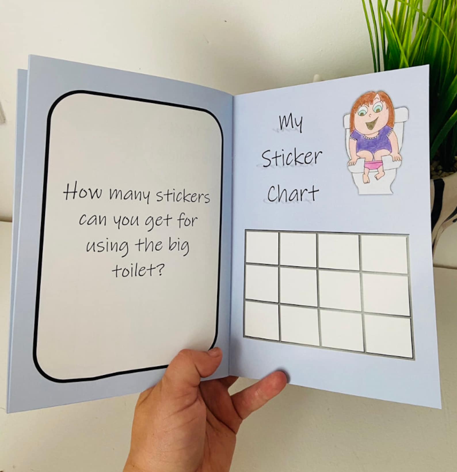 Toilet Training Potty Training Social Story Toddler Book Etsy