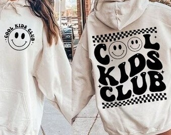 Cool Kids Club SVG, PNG (Digital Files)