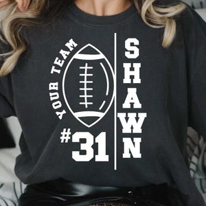Football Svg, Png Eps Dxf Ai, Football Team Shirts, Football Mom svg, Football Cut Files, Cricut, Silhouette, Sublimation, Football Jersey
