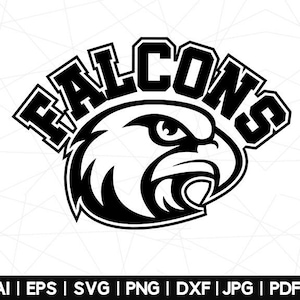 Falcons SVG, Falcons Pride , Falcons school spirit png, Falcons Png, Falcons School Team Svg, Falcons Cheer svg, Cricut Svg, Falcons Digital