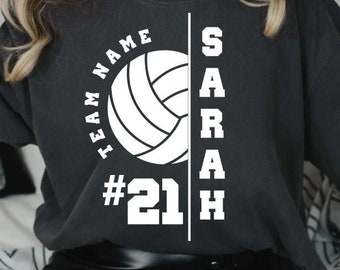 Modèle SVG personnalisé d'équipe de volleyball, maman de volleyball PNG (fichier de coupe)