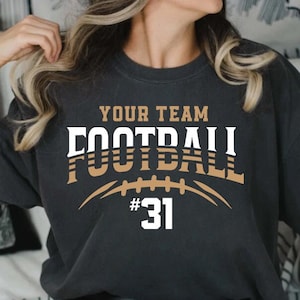 Fußballteam SVG-Vorlage, Shirt-Design, Cricut, Silhouette (digitaler Download)