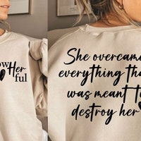 She Overcome Problem Women Empowerment Svg, She Overcame Everything Svg, She's Busy Creating ...