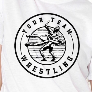 Wrestling Svg, Your Team Wrestling SVG, Wrestler SVG, Martial Arts Svg