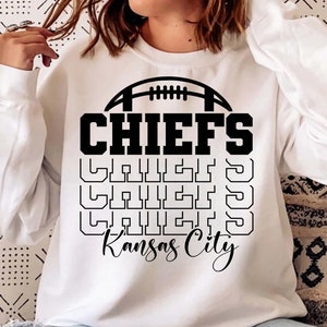 Chiefs Svg, Stacked Chiefs Svg, Chiefs Mascot Svg, Chiefs Png, Chiefs Football Svg, Chiefs Mascot Svg, Chiefs Vibes Svg, School Spirit svg