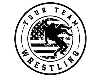 Wrestling Svg, Your Team Wrestling SVG, Wrestler SVG, Martial Arts Svg