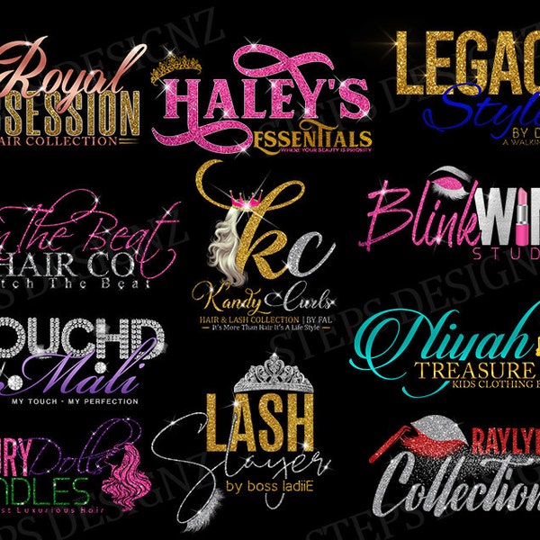 Hair Extension Logo - Etsy