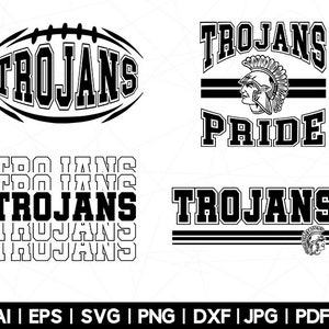 Trojan svg, PNG ,Dxf, Svg, Eps, Trojan Png, Trojans School Team Mascot, Trojans Silhouette, Trojans Cut File