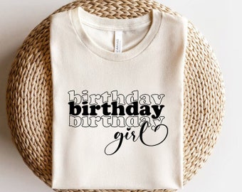 Geburtstagskind SVG, Prinzessin Birthday Shirt Design (Digitale Dateien)