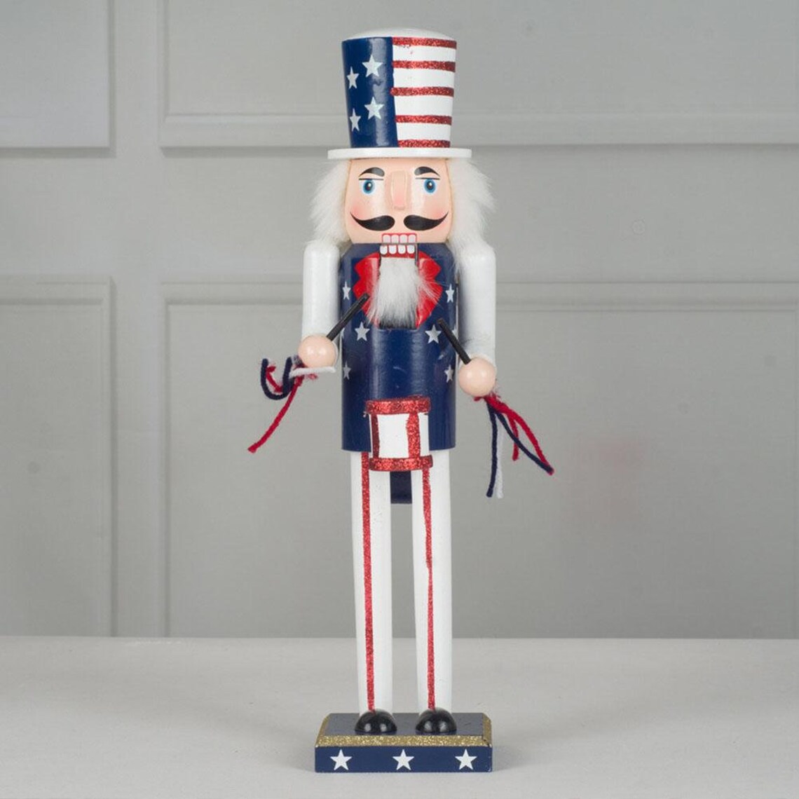 Large Nutcrackers 15'' USA Uncle SAM Nutcrackers Etsy