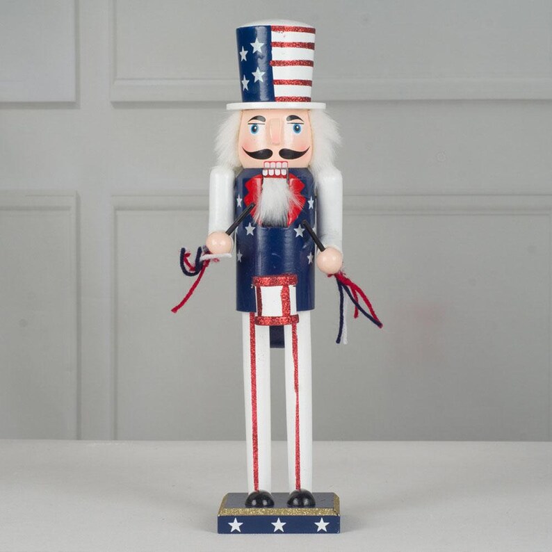 Large Nutcrackers 15'' USA Uncle SAM Nutcrackers Etsy