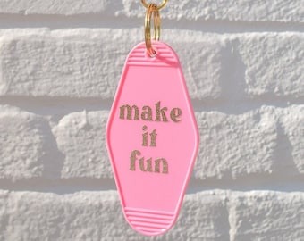Make it Fun Rainbow Keychain