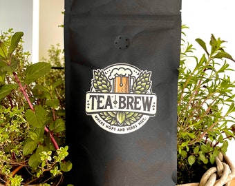 Beer tea type Radler by TEABREW, 50 grams, men's tea, gift for men, beer, hops, barley, tea