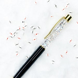 Glitter pen, Floating glitter pens, pretty pens, gifts for her, Aces