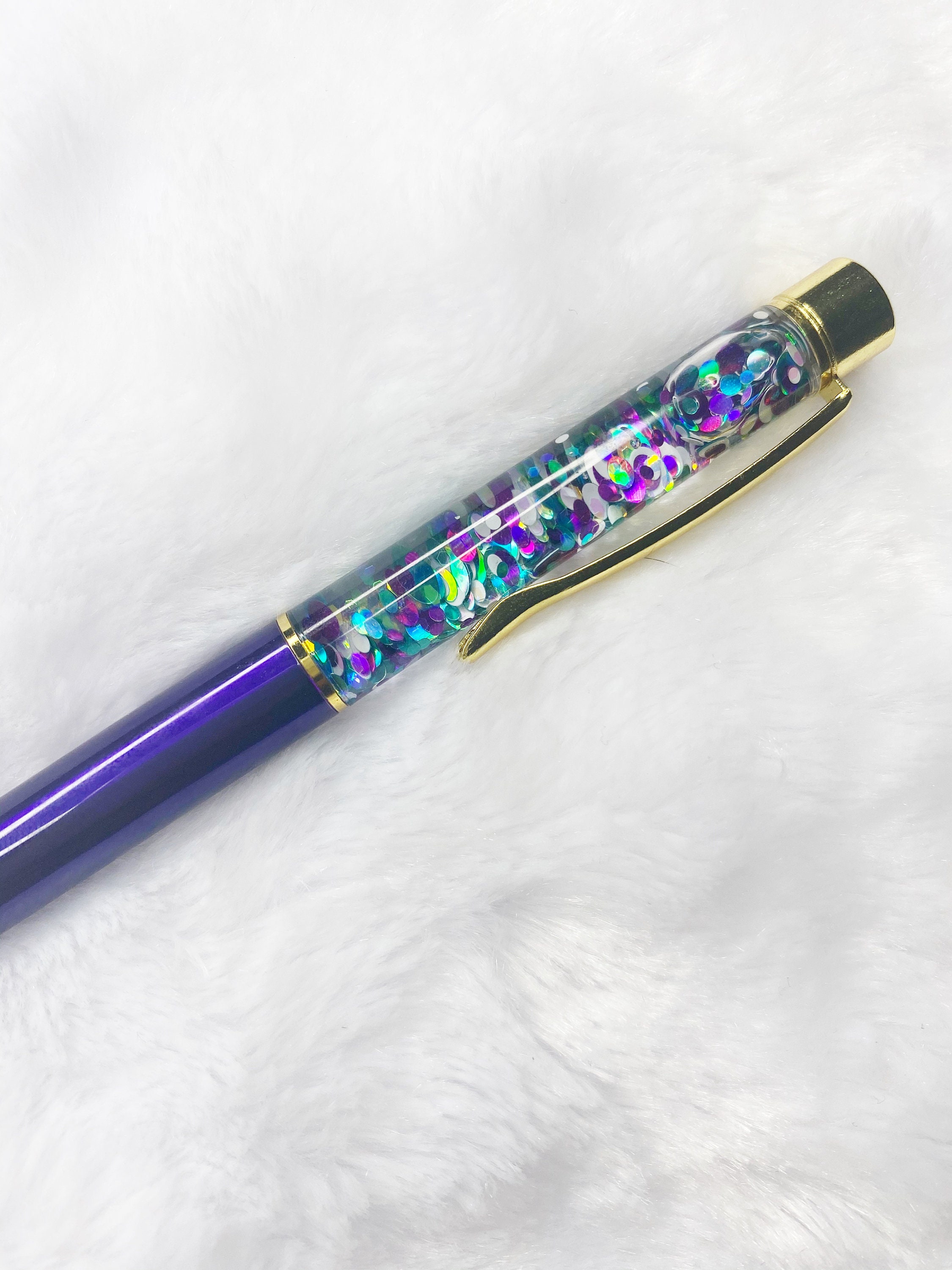 Glitter Pens, Floating Glitter Pen, Gifts for Her, Planner Pen, Journal Pen,  Students Pens, Gods Promise 
