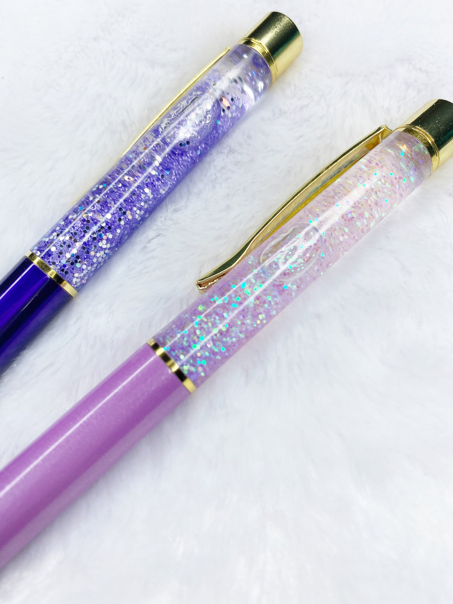 Glitter Pen Purple Daze Floating glitter pens glitter pens Etsy