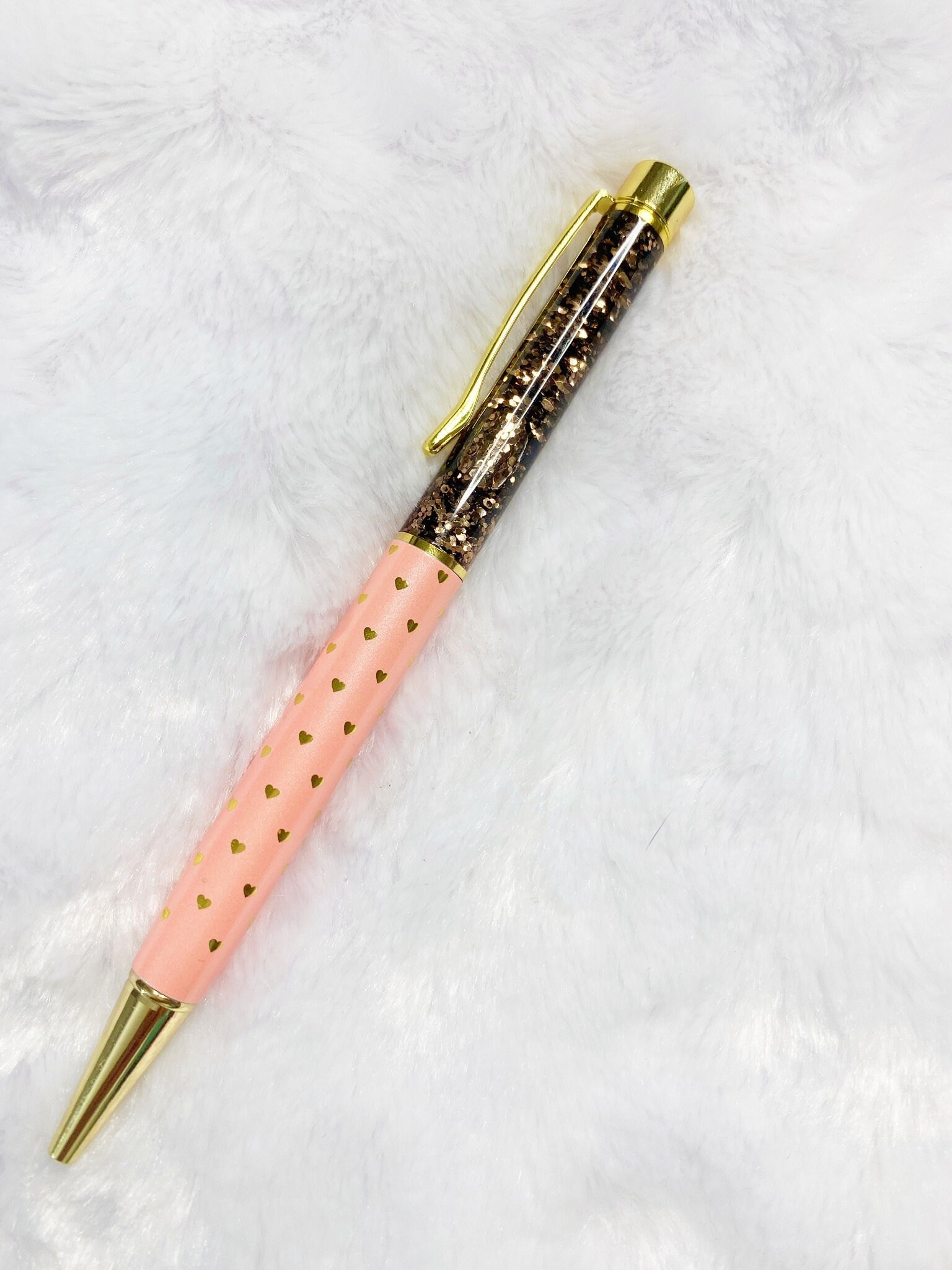Floating Glitter Pens, Chocolate Hearts, Gifts for Women, Planner
