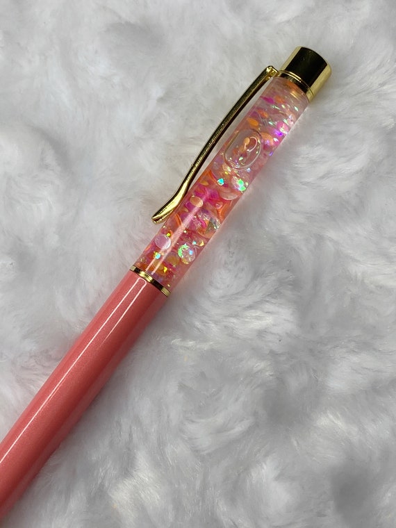 Floating glitter pens, Birthday girl, glitter pens, sparkly pens,  functional gifts, admin gifts