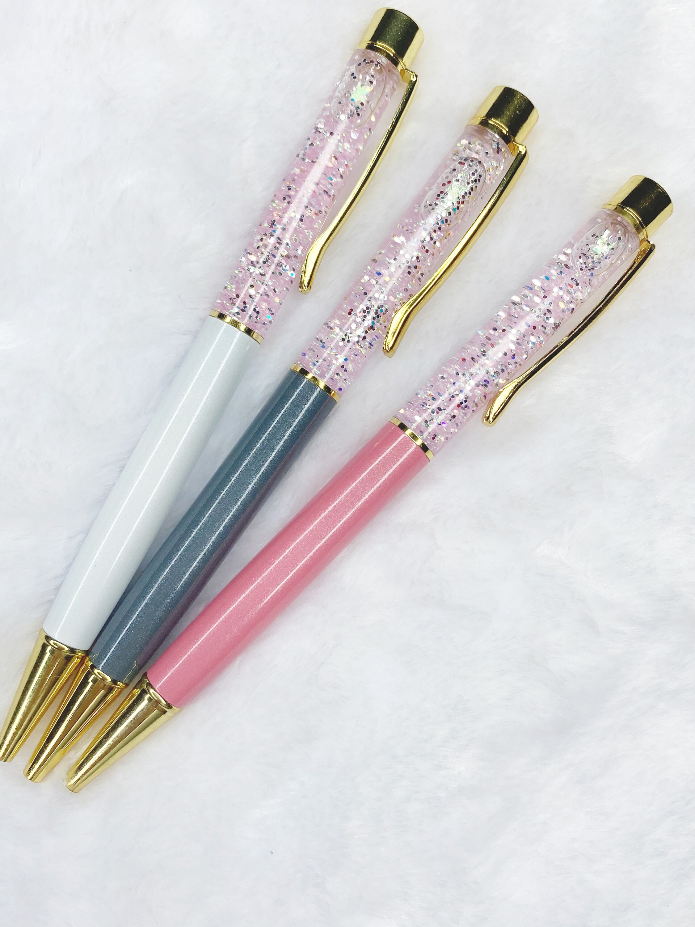 Floating Glitter Pens, Girls Best Friend, Glitter Pens, Gifts for Women,  Planner Pen, Journal Pen, Ballpoint Pen, Refillable Pen 