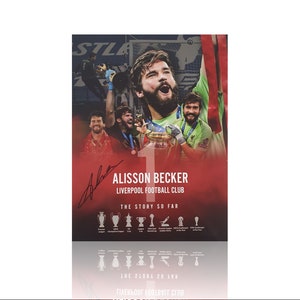 Alisson Becker Hand Signed 12&quot; x 16&quot; Montage