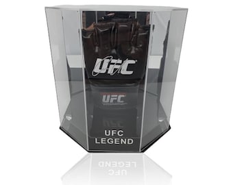 Conor McGregor Hand Signed MMA Glove in Octagon Display Case