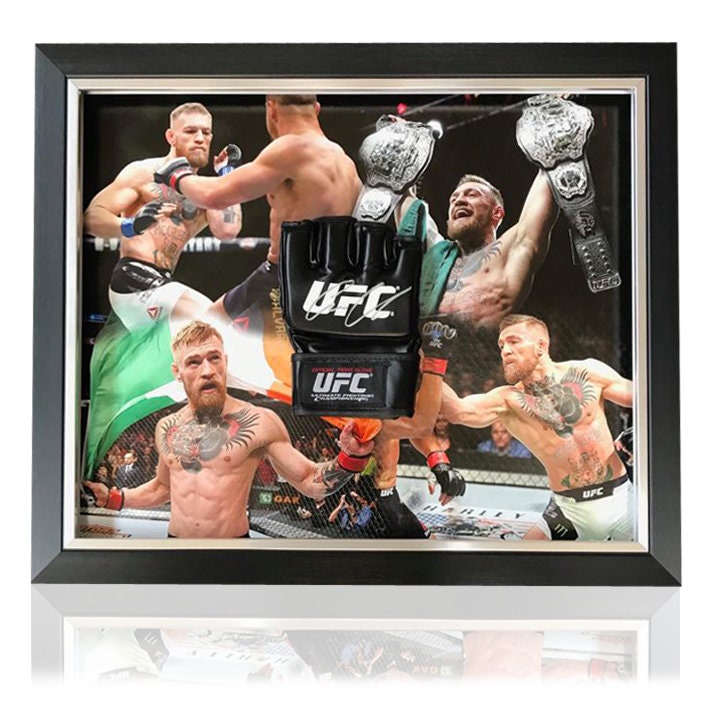 leaf art of sports ufc コナー・マクレガー サインカード（世界
