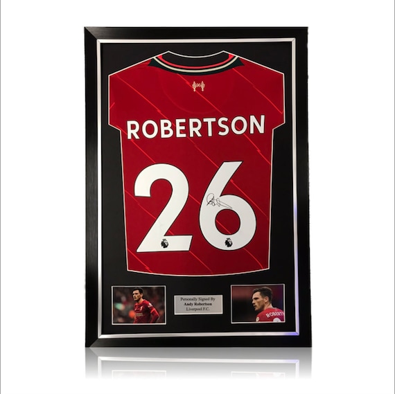 andy robertson signed shirt