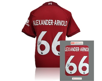 トレント・アレクサンダー＝アーノルド直筆サイン入りリバプール 2021